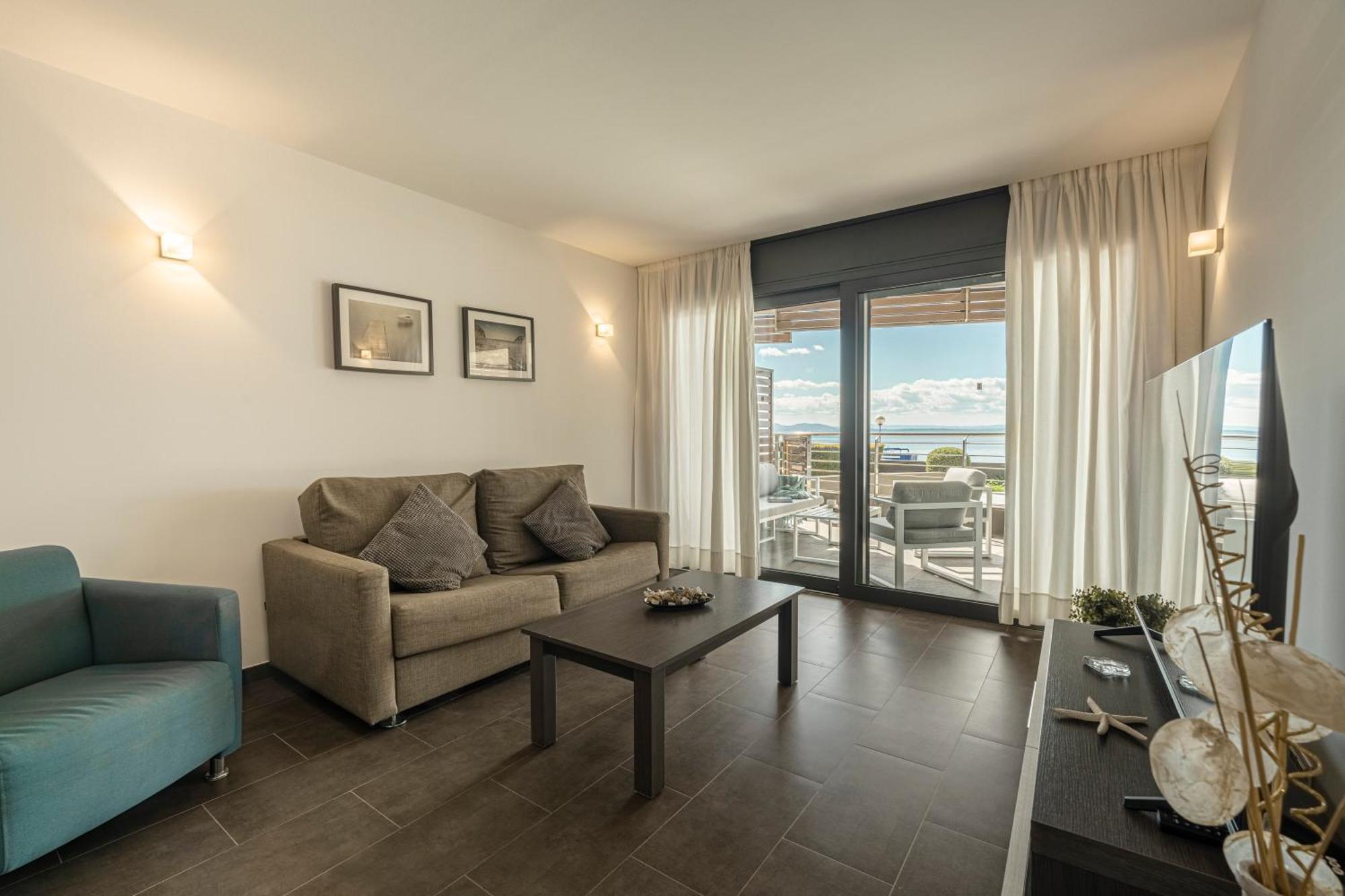 Apartamento Con Gran Terraza Delante Del Mar Roses Exterior foto